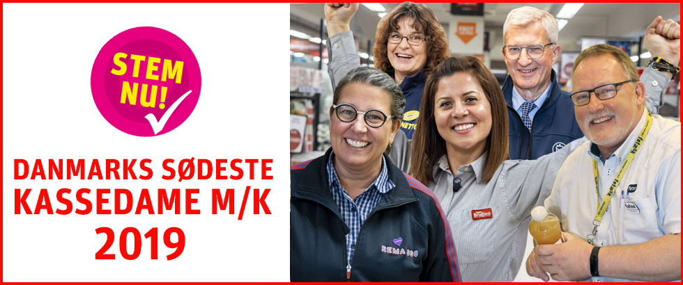 Danmarks dejligste kassedame 2019