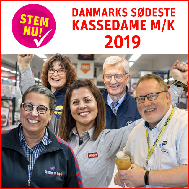 Danmarks dejligste kassedame 2019